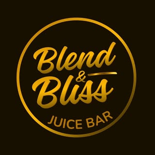 Blend & Bliss Juice Bar logo