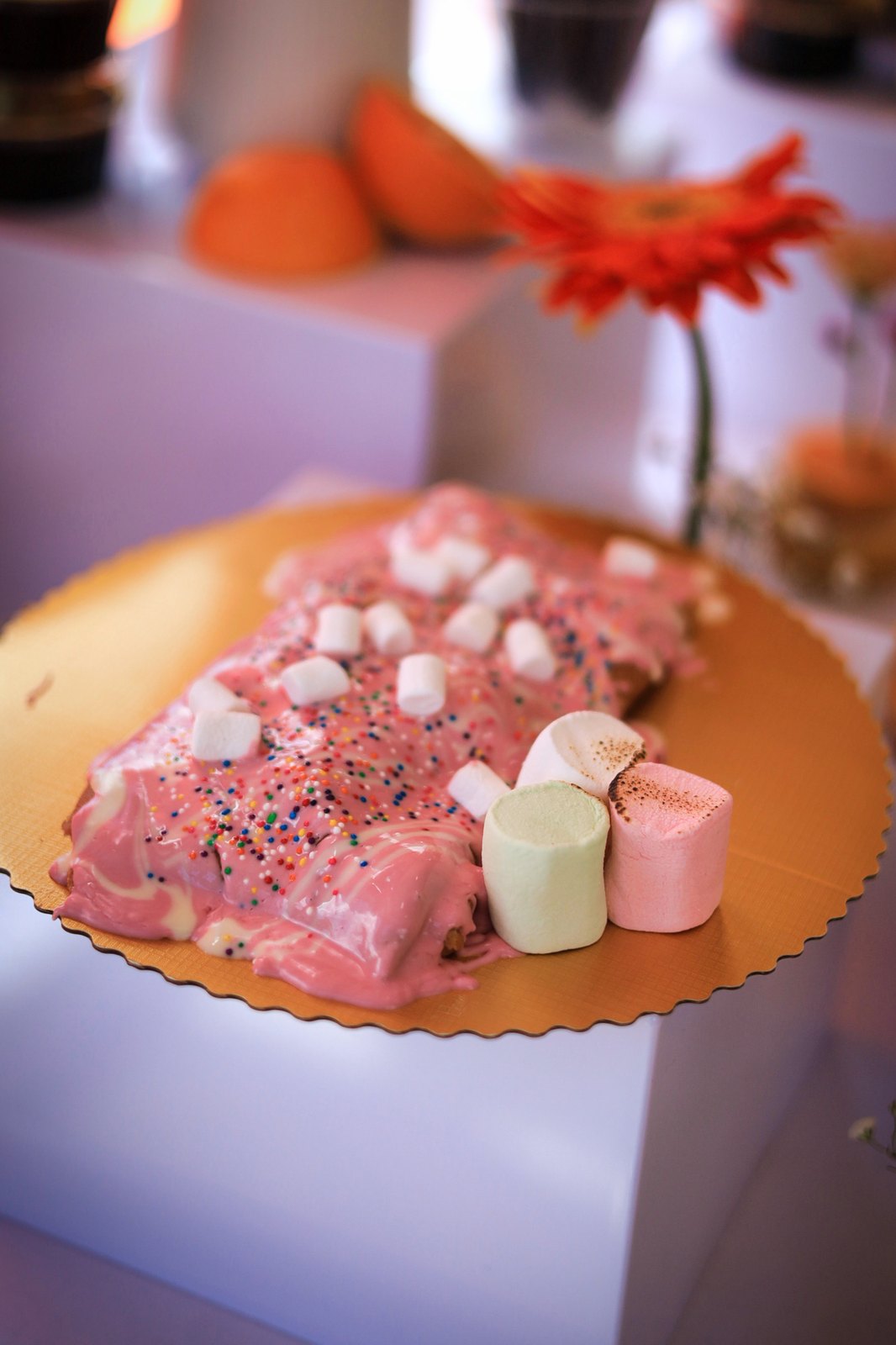 Sweet dessert plate